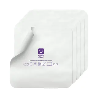Happy Clean Brillendoekjes Microvezel - Ultra Soft - 5 Stuks - Uitwasbaar - 20 Cm