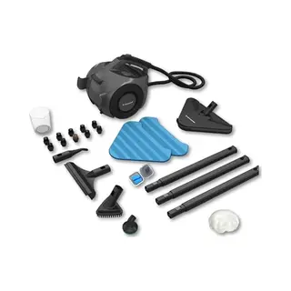 Techweise TS2 Dampfreiniger - 100+ Oberflächen - 50 Minuten Dampfen - 4 Bar - Reinigungsmaschine - Dampfreiniger Boden