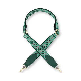 Pip Studio Embroidery Strap Schouderband Flower Green