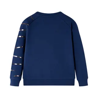 VidaXL Kinder-Sweatshirt Marineblau 128