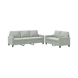 VidaXL 3201516 Wohnzimmermöbel-Set Grau