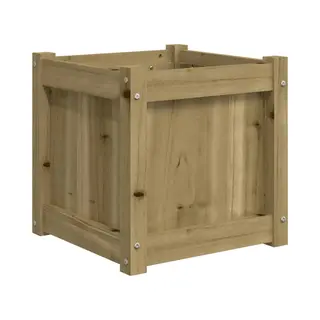 VidaXL Pflanzkübel 40x40x40 Cm Kiefernholz Imprägniert