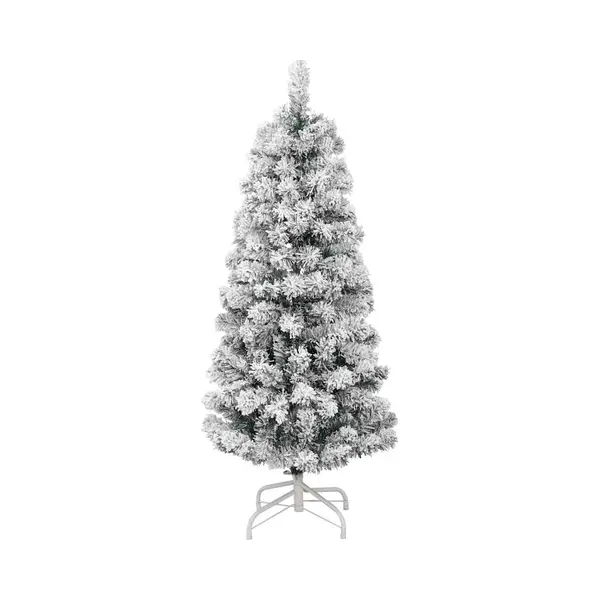 VidaXL Künstlicher Weihnachtsbaum Klappbar Beschneit 150 Cm thumbnail