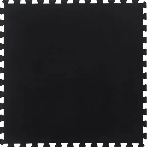 VidaXL Gummi-Bodenfliese Schwarz 12 Mm 100x100 Cm thumbnail