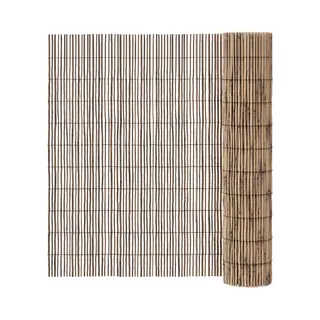 Gartenzaun 400x100 Cm Schilf Vidaxl