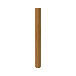 Teppich Rechteckig Braun 100x200 Cm Bambus Vidaxl