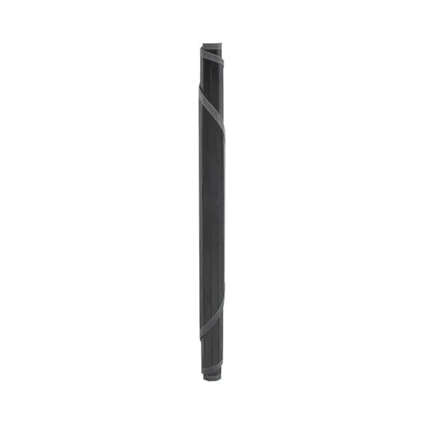 VidaXL Teppich Rund Grau 80 Cm Bambus thumbnail