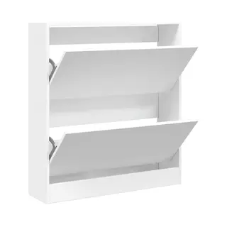Schuhschrank Weiß 80x21x87, 5 Cm Holzwerkstoff Vidaxl