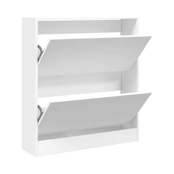 Schuhschrank Weiß 80x21x87, 5 Cm Holzwerkstoff Vidaxl thumbnail