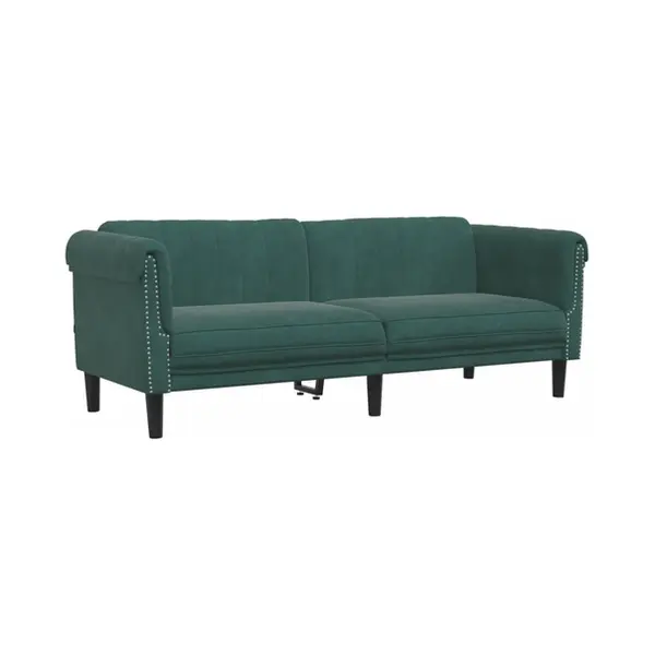 VidaXL 372587 Sofa 3 Plätze Grün thumbnail