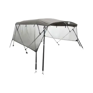 VidaXL 3-Bow Bimini-Top Mit Mesh-Seitenteilen 183x(170-182)x137 Cm