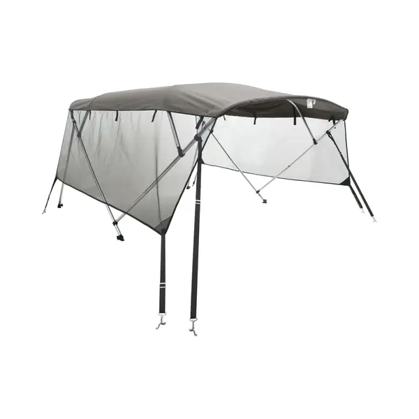 VidaXL 3-Bow Bimini-Top Mit Mesh-Seitenteilen 183x(170-182)x137 Cm thumbnail