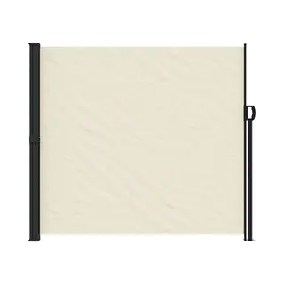 VidaXL Seitenmarkise Ausziehbar Creme 180x500 Cm
