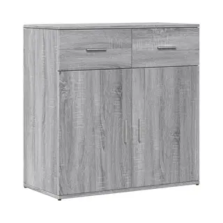 VidaXL Sideboard Grau Sonoma 79x38x80 Cm Holzwerkstoff