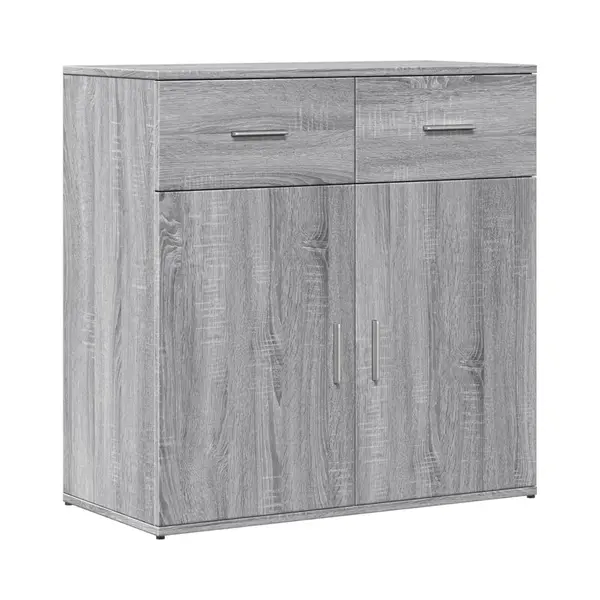 VidaXL Sideboard Grau Sonoma 79x38x80 Cm Holzwerkstoff thumbnail