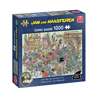 Jumbo Jan van Haasteren - Nk Mens Erger Je Niet - 1000 stukjes