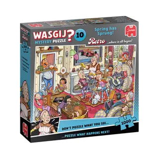 Jumbo Wasgij Retro Mystery 10 - Endlich Frühling! (1000 Teile)