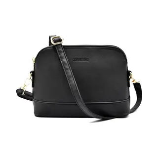 Schoudertas Dames Zwart Mat Sophie Siero® Zi - Crossbody Tas Voor Vrouw - Damestas In Zwart Matte Structuur Kleur - Kleine Handtas Meisje