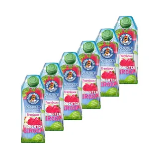 Cool Bear | Limonade Siroop | Framboos - Appel | 6 Stuks | 6 X 750ml