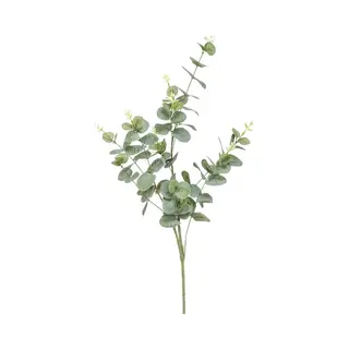 Kunstbloemen - Zijde Bloemen - Nep Bloemen Luxe Bloemen - Eucalyptus 75 Cm - Natuurlijk Bloemen