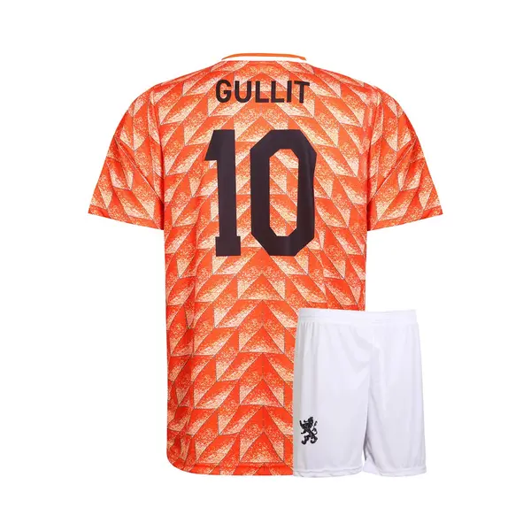 Kingdo Ek 88 Voetbaltenue Gullit - Nederlands Elftal - Oranje - Voetbaltenue Kinderen - Shirt En Broekje - Jongens En Meisjes - Volwassenen - Heren En thumbnail