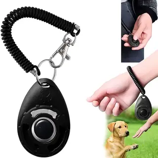 Cheaperito Clicker Hondentraining - Training Hond - Incl. Bevestiging - Zwart