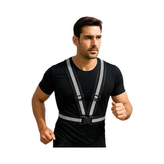 Cheaperito Veiligheidshestje I Veiligheidsriem I Veiligheidsvestje I Reflecterende Vest I Verkeersvest I RennenI Joggen I Fietsen I Verstelbaar S, M, L, Xl I