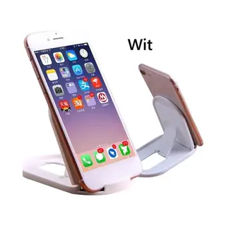 Cheaperito Universele Opvouwbare Smartphone Standaard Voor Bureau & Vlakke Ondergronden I E-Reader Stand I Telefoonhouder I Kunststof I Inklapbare Standaard I