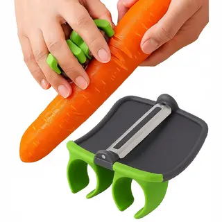 Cheaperito Multifunctionele Ergonomische Handdunschiller Voor Groente & Fruit I Schilgereedschap I Dunschiller I Pp & Rvs