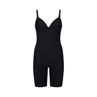 Bye Bra Low Back Korte Bodysuit | Zwart Xl