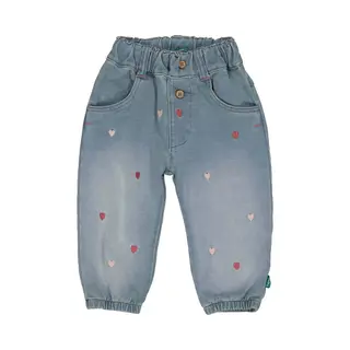 B.E.S.S. Baby Meisjes Jog Jeans Broek Stone Wash Maat 86