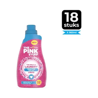 The Pink Stuff The Miracle Wasgel Sensitive 960 Ml - Voordeelverpakking 18 Stuks