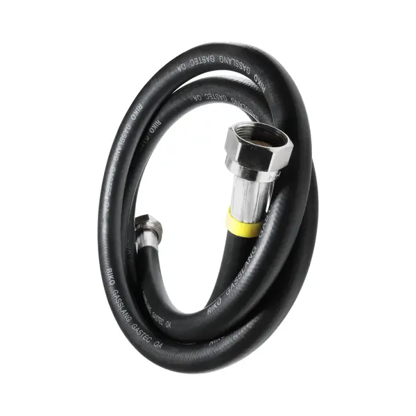 Dparts Gasslang - 2 Meter - Voor Losstaande Gasfornuis - Met Standaard M24 Aansluiting - 200cm thumbnail