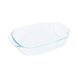 Excellent Houseware Ovenschaal Van Glas - Ovaal - 2 Liter - 30 X 20 X 6 Cm - Vaatwasser Bestendig