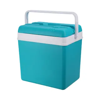 Cool - Koelbox - 24L - Turquoise - Ideaal Voor Picknick, Vakantie Of Boodschappen