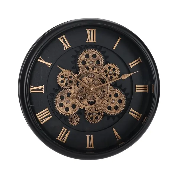 Home&Styling, Tafelklok, Clock, Gold/black, 40 Cm thumbnail