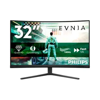 Philips Evnia 32M2C3500L/00 Computerbildschirm 80 cm (31.5") 2560 x 1440 Pixel Quad Hd Lcd Schwarz
