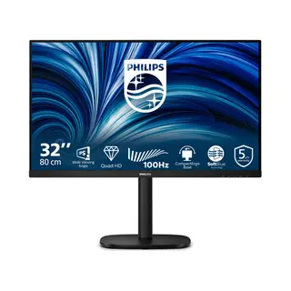 Philips 3000 series 32B2N3500/00 computer monitor 80 cm (31.5") 2560 x 1440 pixels Quad Hd Lcd Black