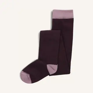 Your Wishes Plain Knit Knitted Tights Beenmode Meisjes - Bordeaux - Maat 86/92