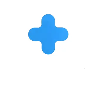 JekaShop X-stuk - Blauw 180 X 180 Mm Anti-slip-vloersticker