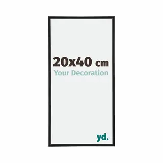 Your Decoration Fotokader 20x40 Cm - Zwart Mat - Kunststof - Annecy