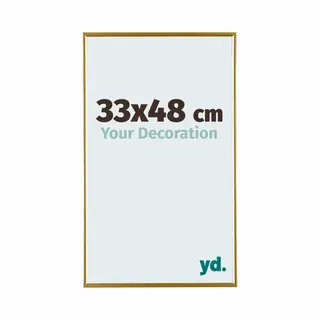 Your Decoration Fotokader 33x48 Cm - Goud - Kunststof - Evry