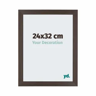 Your Decoration Fotokader 24x32 Cm - Eiken Donker - Mdf - Mura