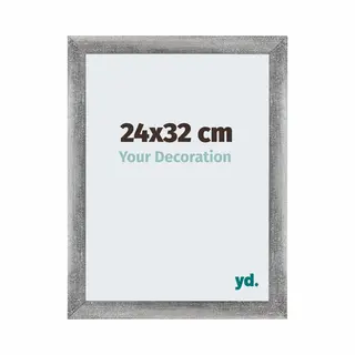 Your Decoration Fotokader 24x32 Cm - Grijs Geveegd - Mdf - Mura