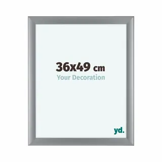 Your Decoration Fotokader 36x49 Cm - Zilver Mat - Mdf - Como