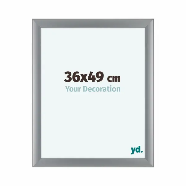 Your Decoration Fotokader 36x49 Cm - Zilver Mat - Mdf - Como thumbnail