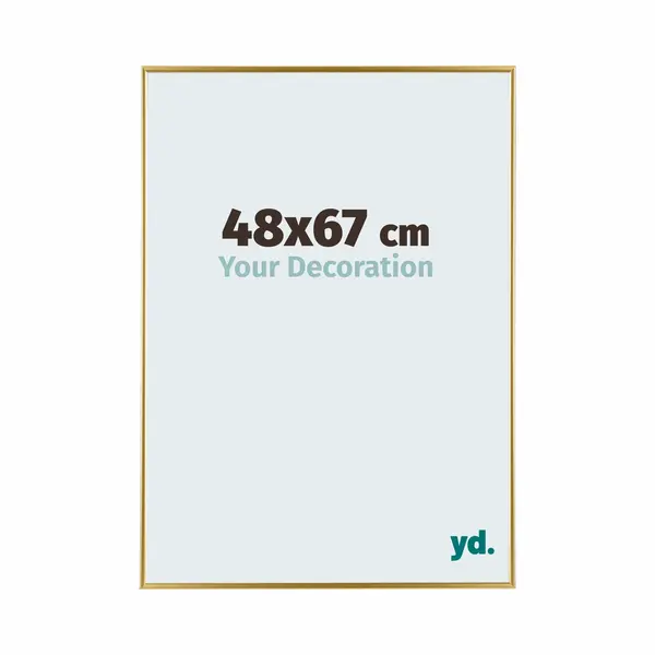 yd. Your Decoration - Fotolijst 48x67 Cm - Kunststof - Goud - Evry thumbnail