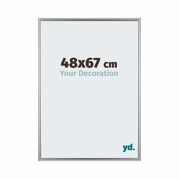 Your Decoration Fotokader 48x67 Cm - Zilver - Kunststof - Bordeaux thumbnail