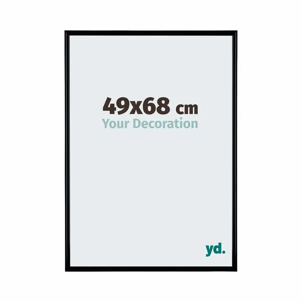 Your Decoration Fotokader 49x68 Cm - Zwart Mat - Kunststof - Bordeaux thumbnail