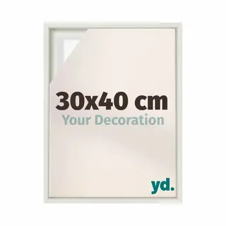 Your Decoration Baklijst Voor Canvas 30x40 Cm - Wit Mat - Mdf - Lyon